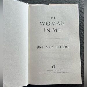 Britney Spears - The Woman In Me Hardcover Book